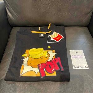 BTS x McD Melting S/S T-Shirt - Black - Size Medium